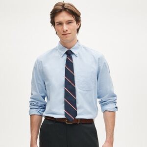 J. Crew broken-in organic cotton oxford shirt